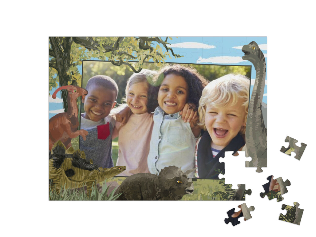 „Dobrodružství“ puzzle na šířku
