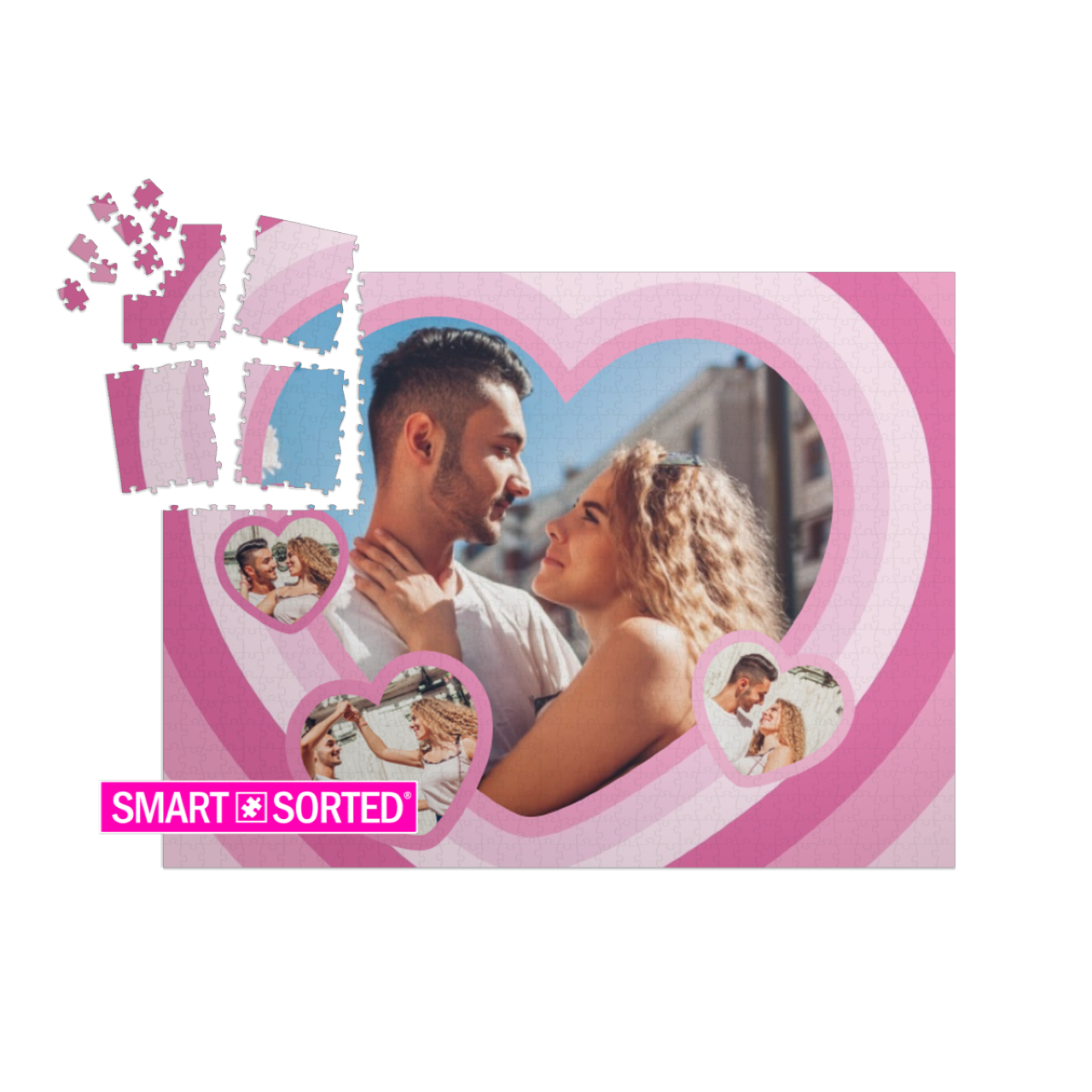 SMART SORTED® Le puzzle avec des pièces astucieusement prétriées